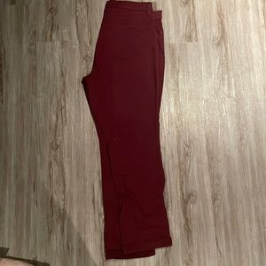 Burgundy Pants